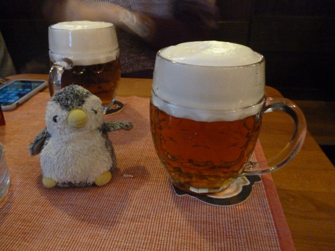 チェコは一人当たりで世界一ビールを消費しているんだよ！
